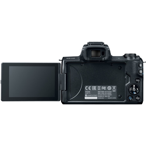 Canon EOS M50 Kit lens 15-45 IS STM ( TRẮNG)