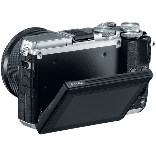 Máy ảnh Canon EOS M6 lens kit 15-45mm